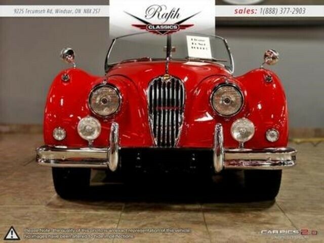 1956 Red Jaguar XK --