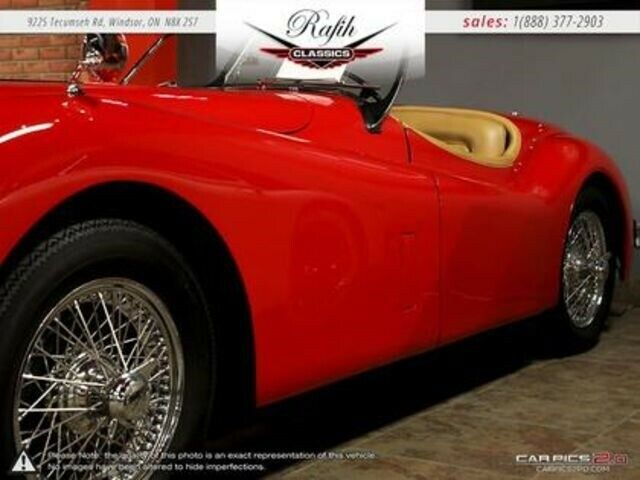 1956 Red Jaguar XK --