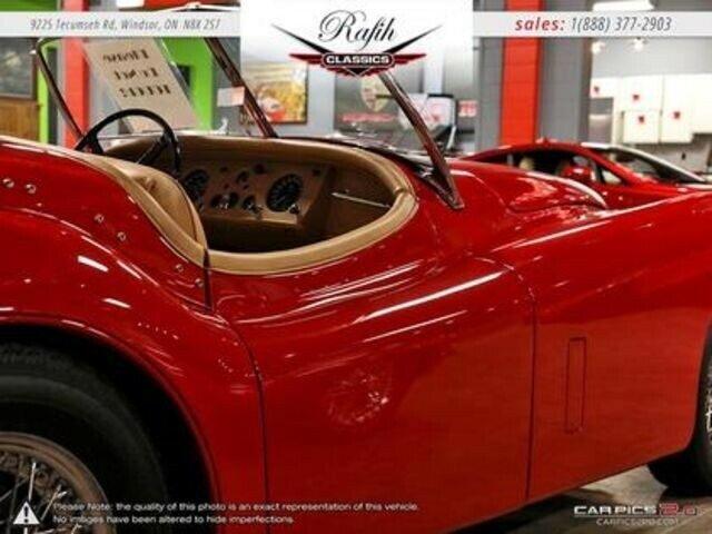 1956 Red Jaguar XK --