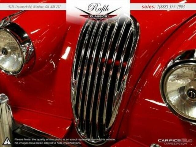 1956 Red Jaguar XK --