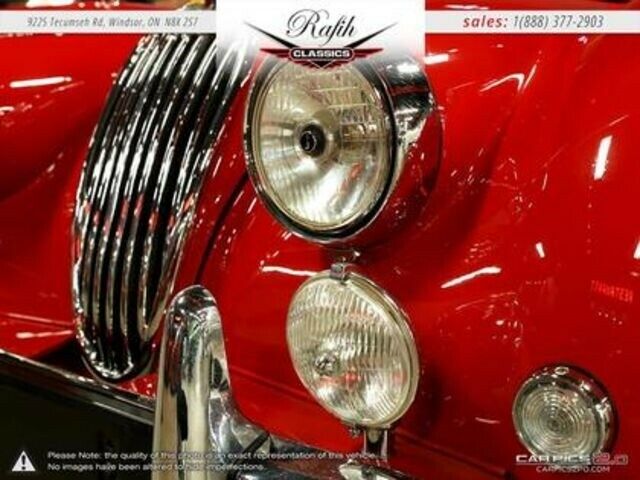 1956 Red Jaguar XK --