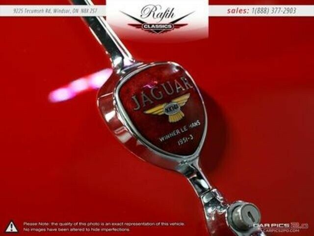 1956 Red Jaguar XK --