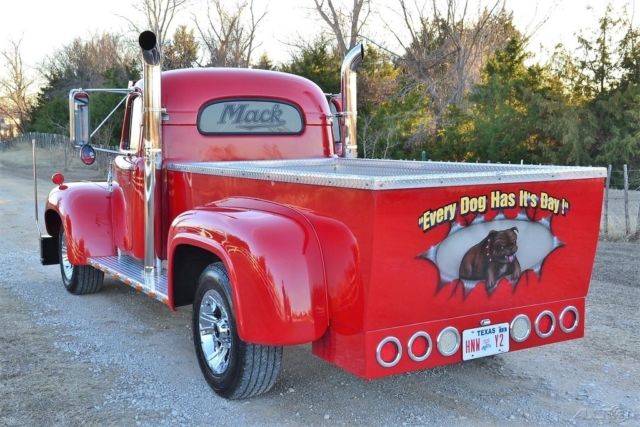 1956 Red Dodge Ram 1500 Pickup Truck