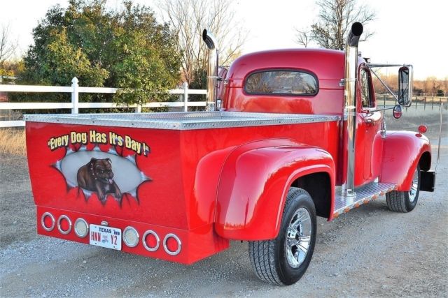 1956 Red Dodge Ram 1500 Pickup Truck