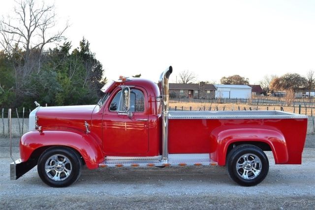 1956 Red Dodge Ram 1500 Pickup Truck