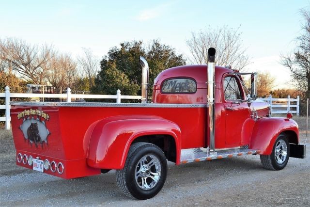 1956 Red Dodge Ram 1500 Pickup Truck