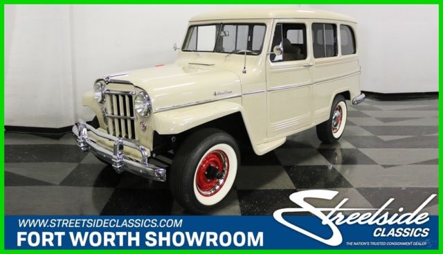 1956 Tan Willys Station Wagon