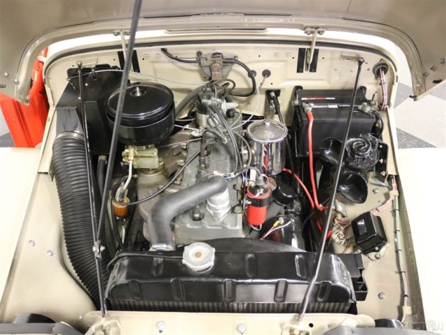 1956 Tan Willys Station Wagon