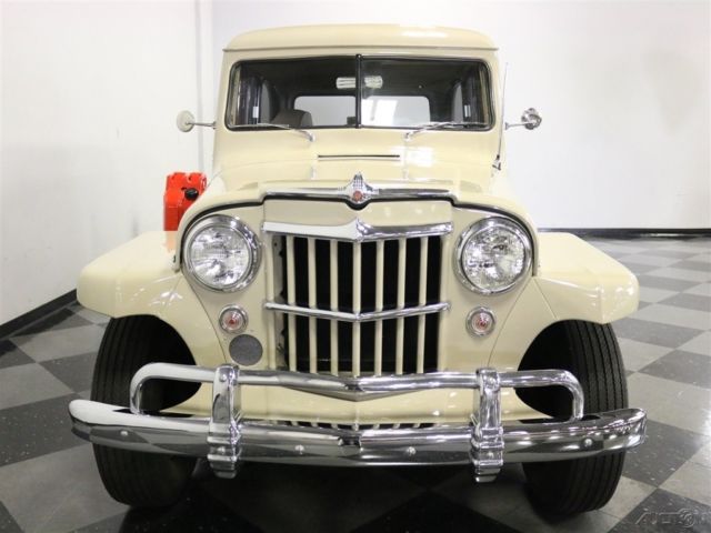 1956 Tan Willys Station Wagon