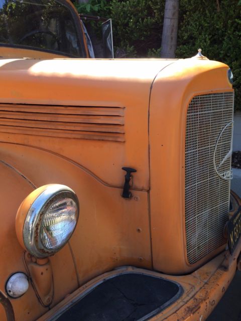 1956 Orange Mercedes-Benz L312 2.5 Ton Truck