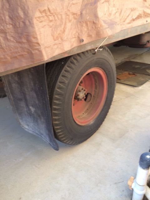 1956 Orange Mercedes-Benz L312 2.5 Ton Truck