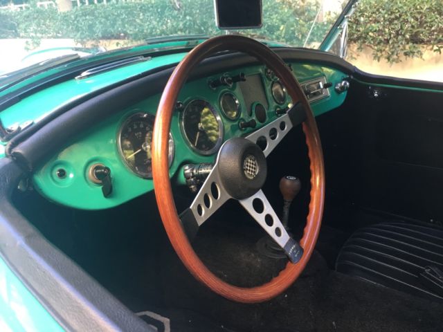 1956 tyrolite green MG MGA