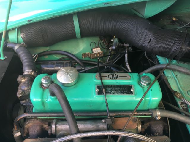 1956 tyrolite green MG MGA