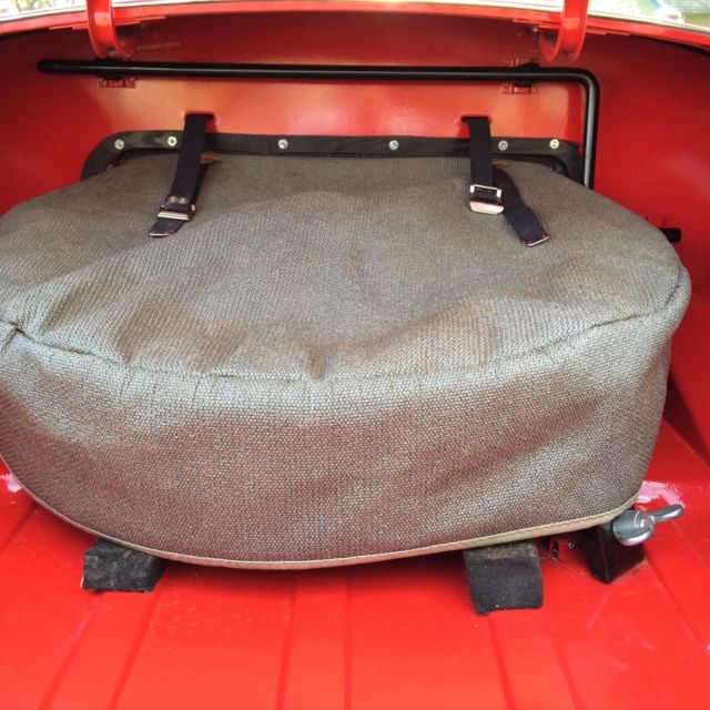 1956 Red MG MGA Convertible