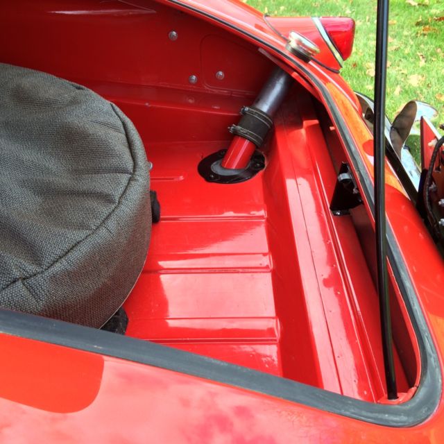 1956 Red MG MGA Convertible