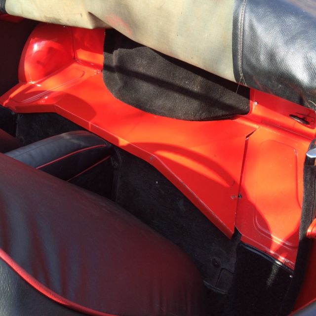 1956 Red MG MGA Convertible