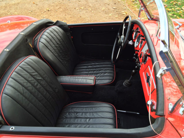 1956 Red MG MGA Convertible