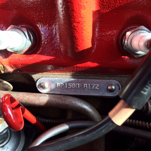 1956 Red MG MGA Convertible