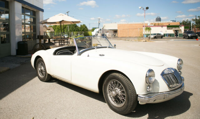 1956 White MG MGA Coupe