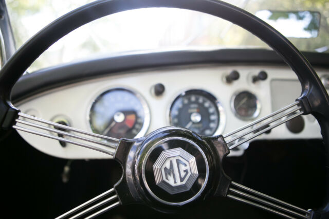 1956 White MG MGA Coupe