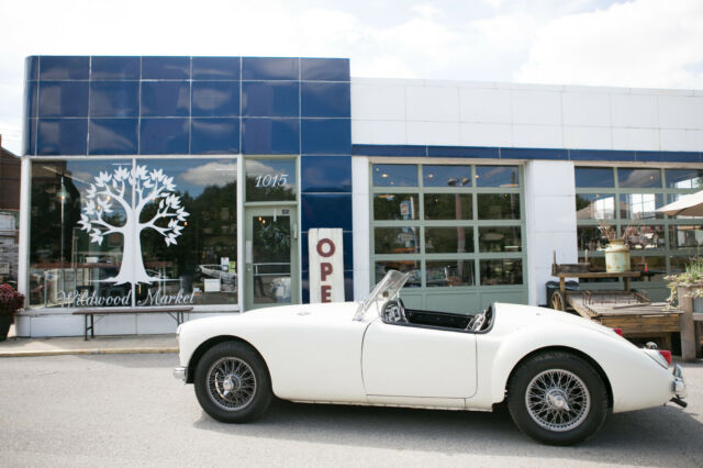 1956 White MG MGA Coupe