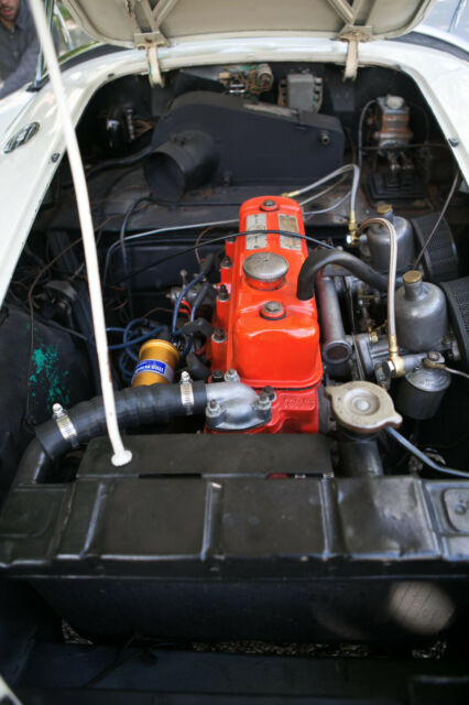 1956 White MG MGA Coupe