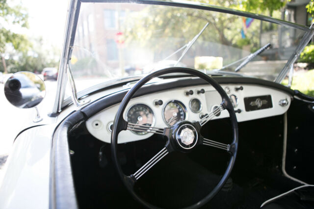 1956 White MG MGA Coupe