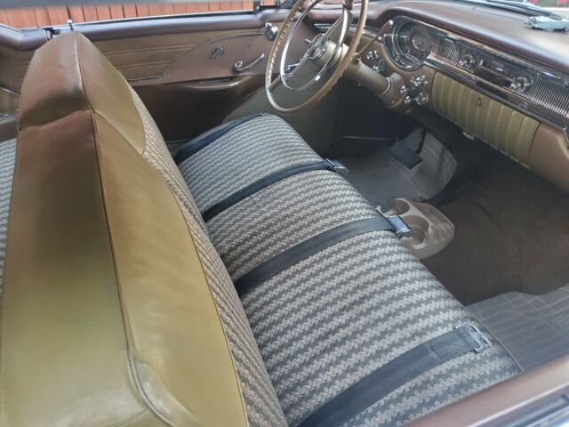 1956 cream/brown Oldsmobile Eighty-Eight Coupe