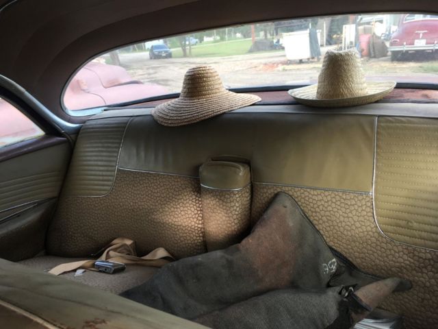 1956 brown/white Oldsmobile Ninety-Eight 4-dr. hardtop