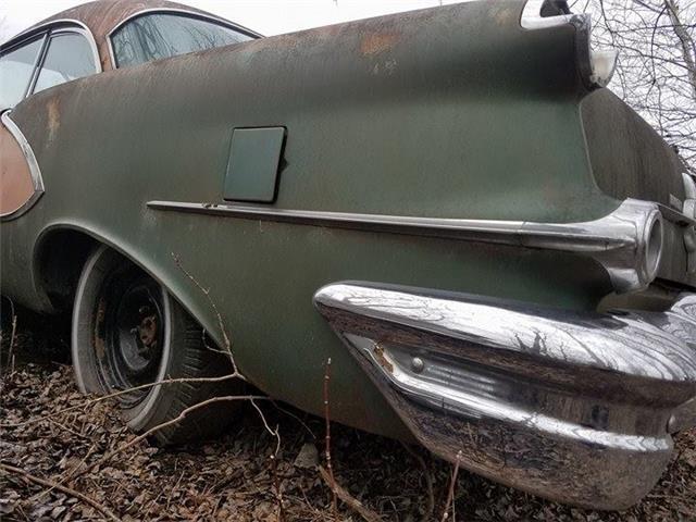 1956 Black Oldsmobile 98 Holiday Coupe --