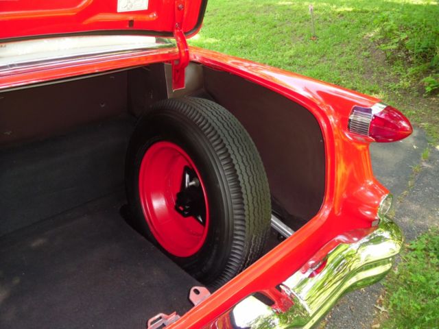 1956 Red/White Oldsmobile Eighty-Eight Sedan