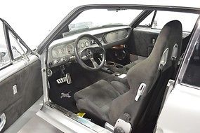 1956 Silver and Blue paint Ford Mustang Coupe