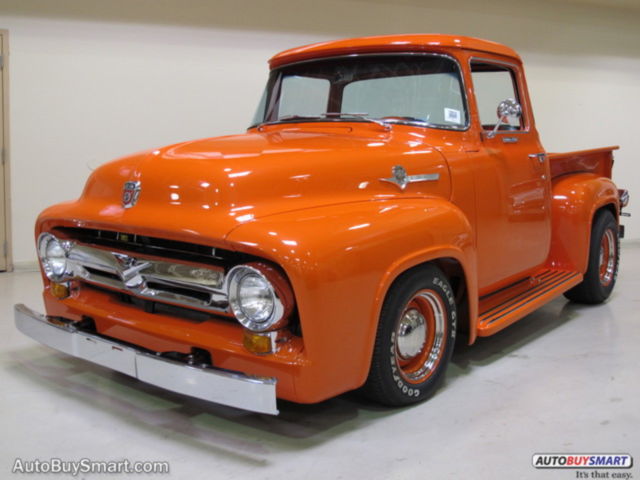 1956 Orange Ford F-100