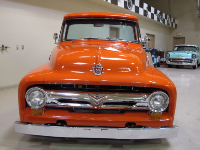 1956 Orange Ford F-100