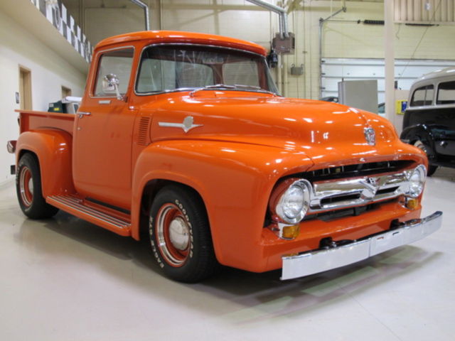1956 Orange Ford F-100