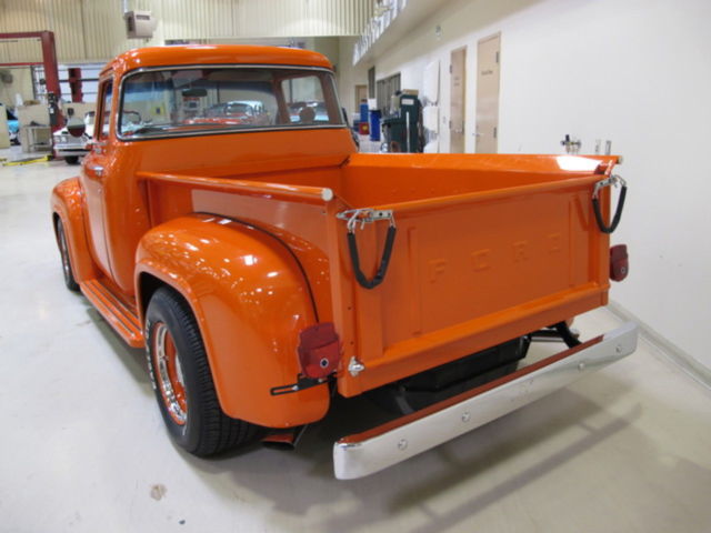 1956 Orange Ford F-100