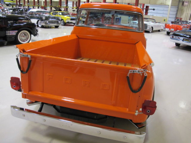 1956 Orange Ford F-100