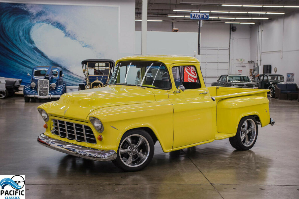 1956 Yellow Chevrolet 3100 Pickup truck