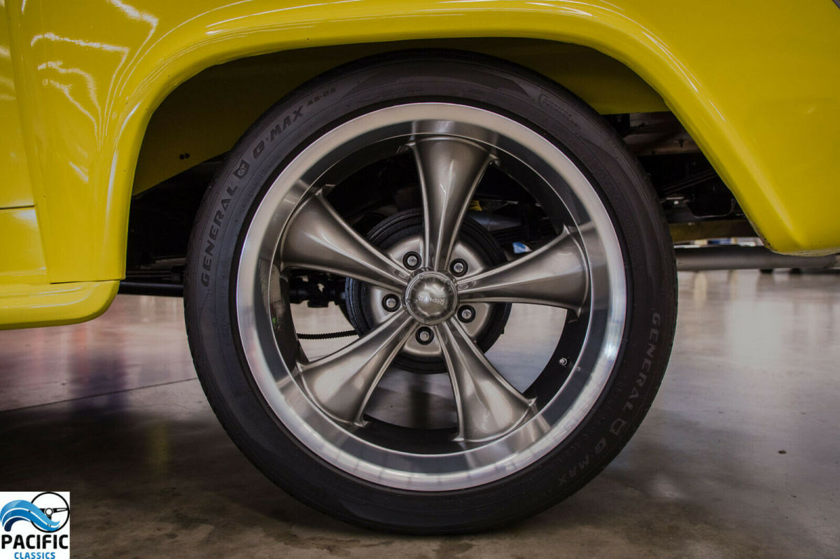 1956 Yellow Chevrolet 3100 Pickup truck