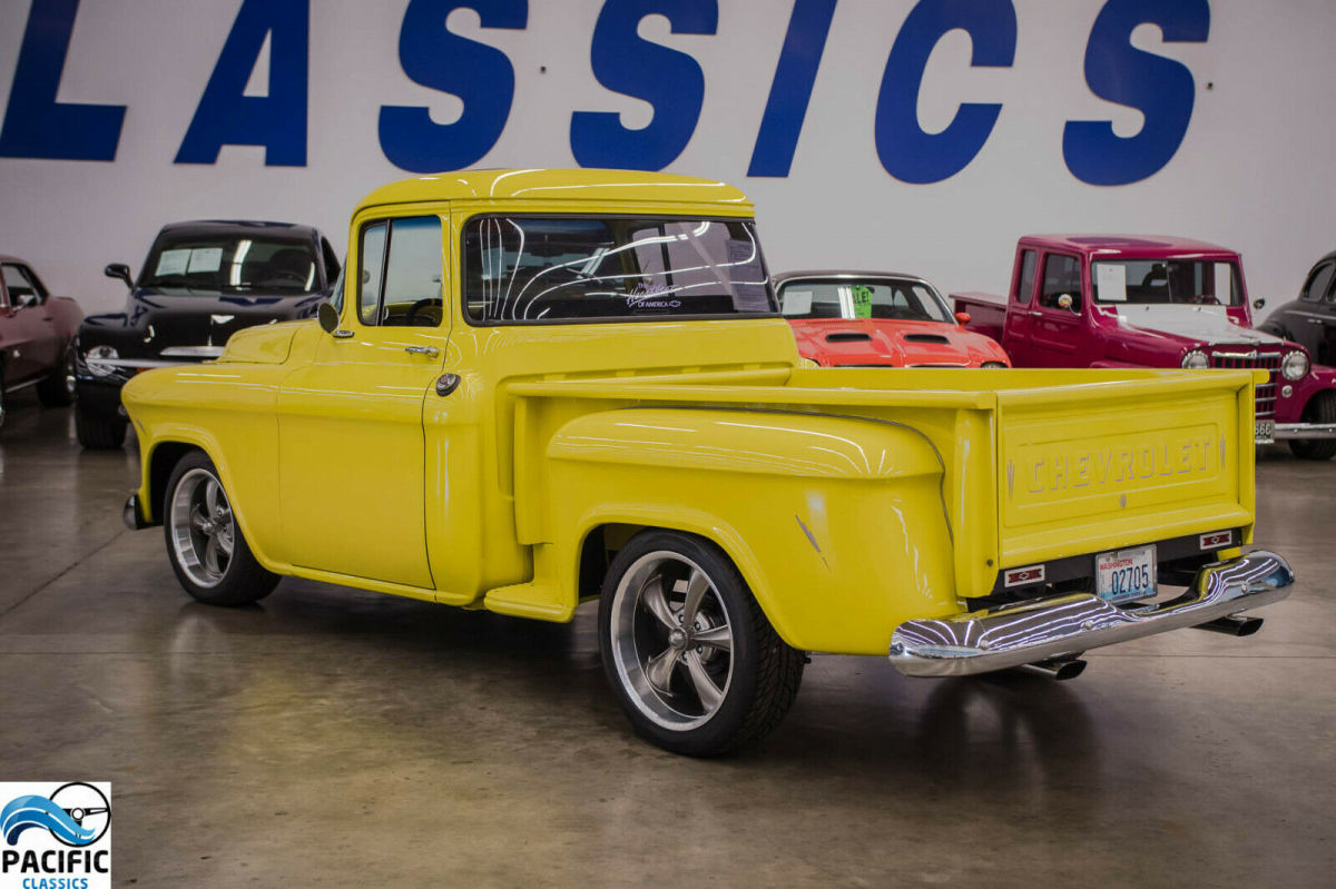 1956 Yellow Chevrolet 3100 Pickup truck
