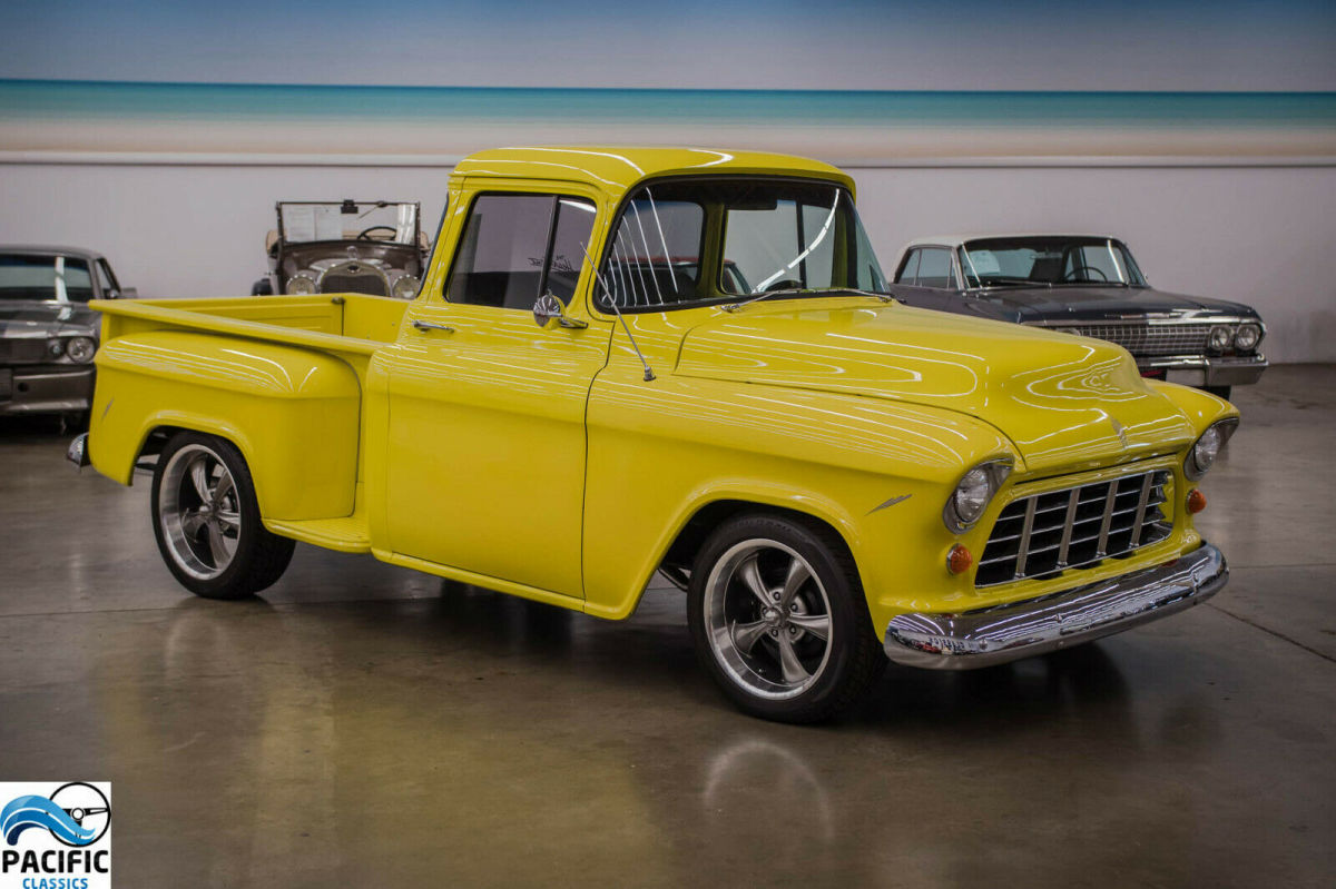 1956 Yellow Chevrolet 3100 Pickup truck