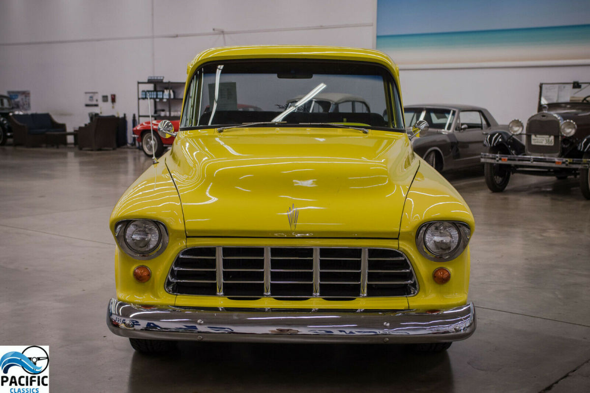 1956 Yellow Chevrolet 3100 Pickup truck