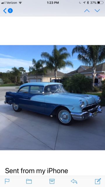1956 Blue Pontiac Other Sedan