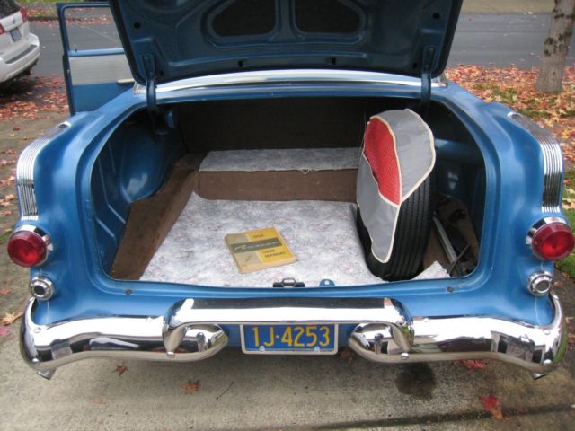 1956 Blue Pontiac Other Sedan