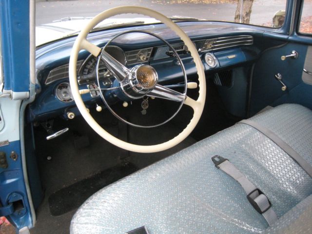 1956 Blue Pontiac Other Sedan