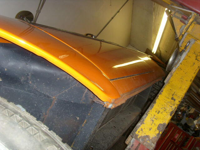 1956 Orange Chevrolet Bel Air/150/210 Sedan