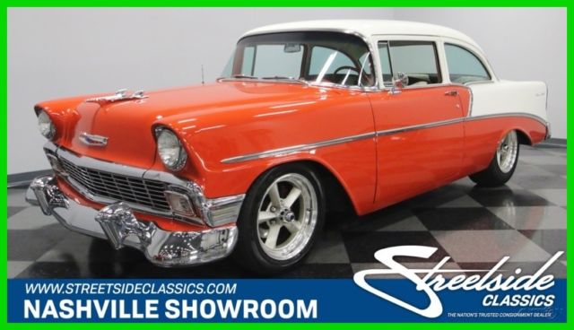 1956 Red Chevrolet 210