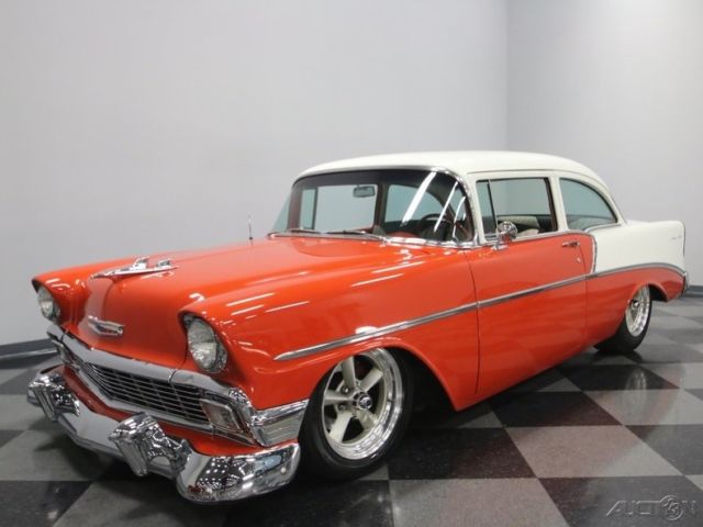 1956 Red Chevrolet 210