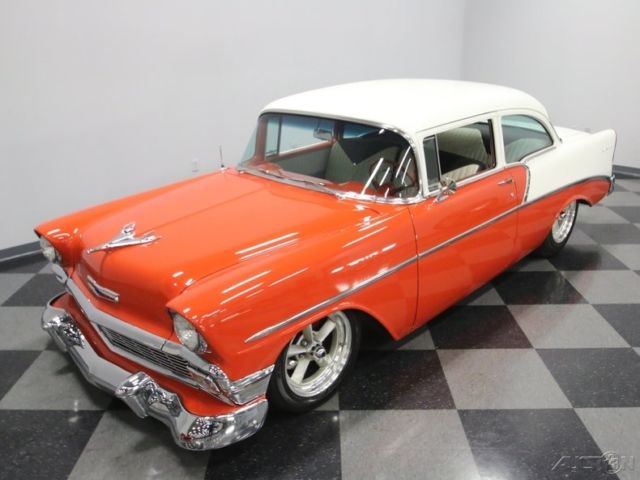 1956 Red Chevrolet 210