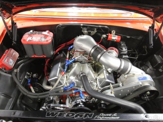 1956 Red Chevrolet 210